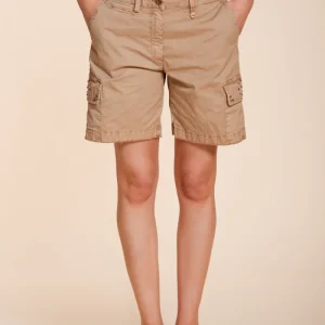 Chile Bermuda Cargo Damen aus leichtem Stretch-Twill slim fit