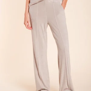 Easy Straight Hose Chino Jogger Damen aus Frottee-Jersey straight fit