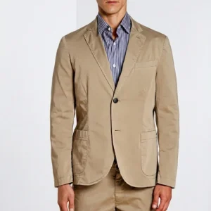 Da Vinci Travel Blazer Herren aus technischem Travel Stretch Satin