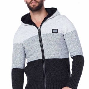 CP132 GREY HERREN PULLOVER